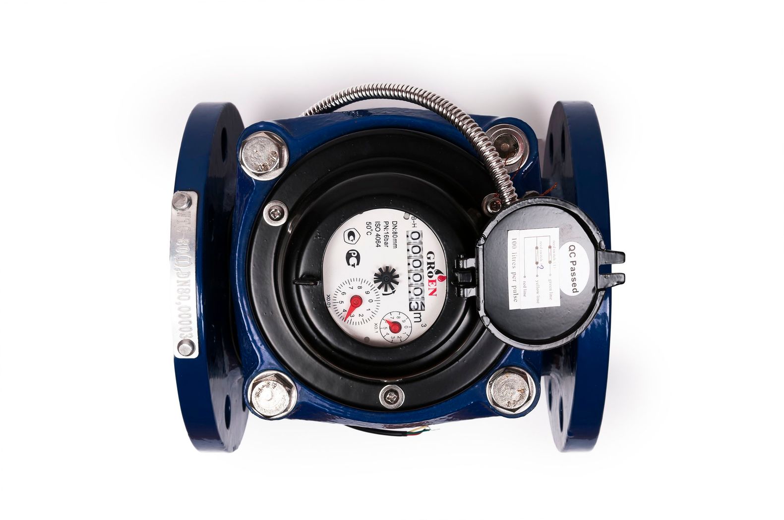 Турбинный счетчик холодной воды WTC (i) Ду-80,с импульсным выходом, класс C