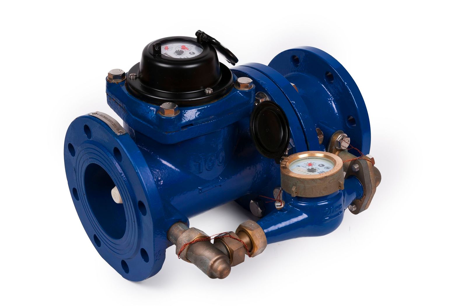 Комбинированный счетчик холодной воды DUAL (BY) Ду-100/20