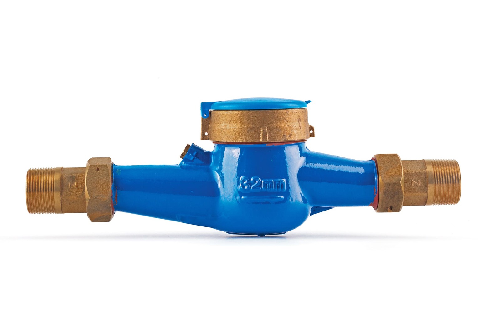 Сухоходный счетчик холодной воды DRC Ду-32 (260 мм), с чугунным корпусом