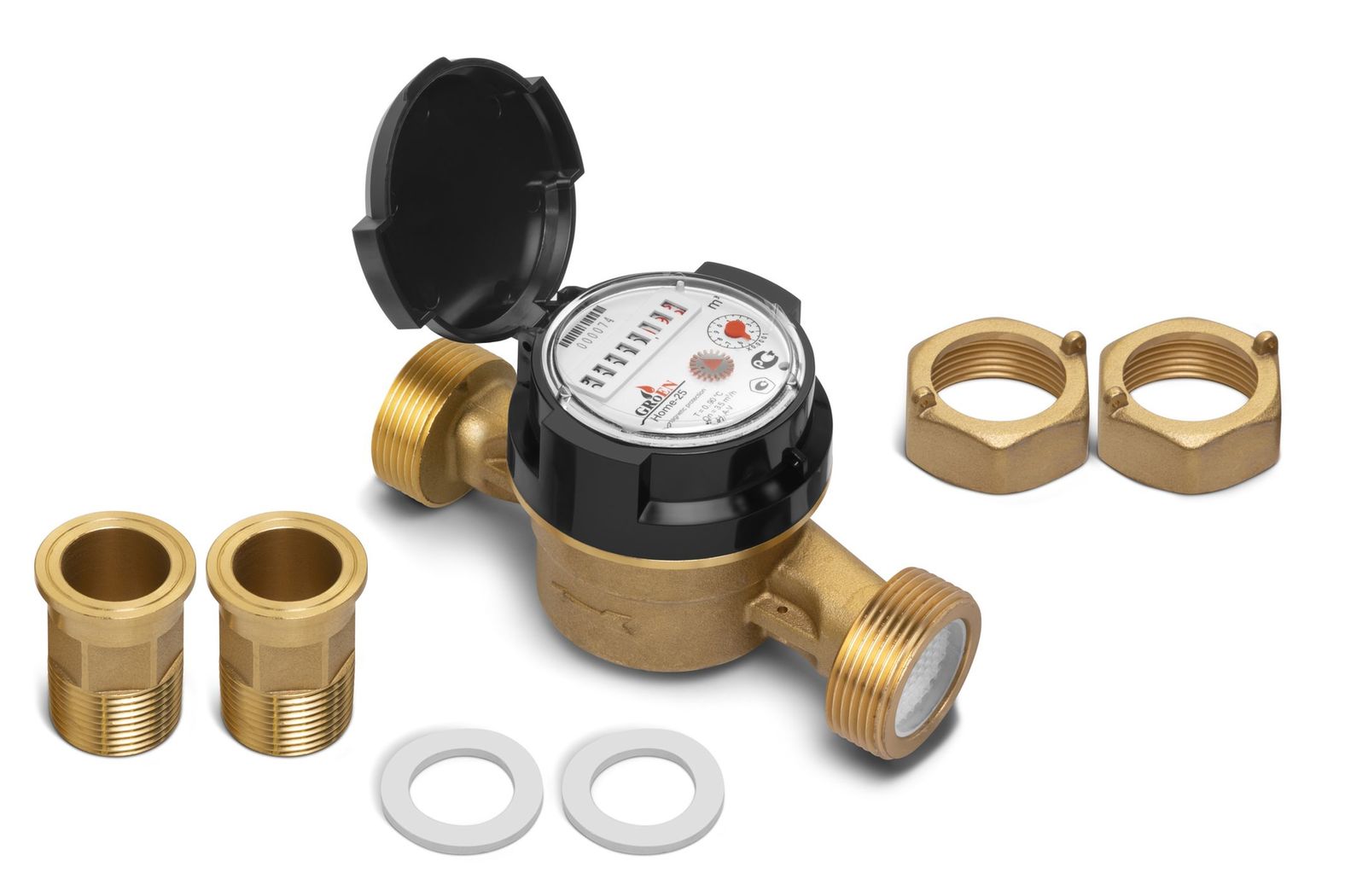 Счетчик воды универсальный HOME Ду-25 (160 мм)