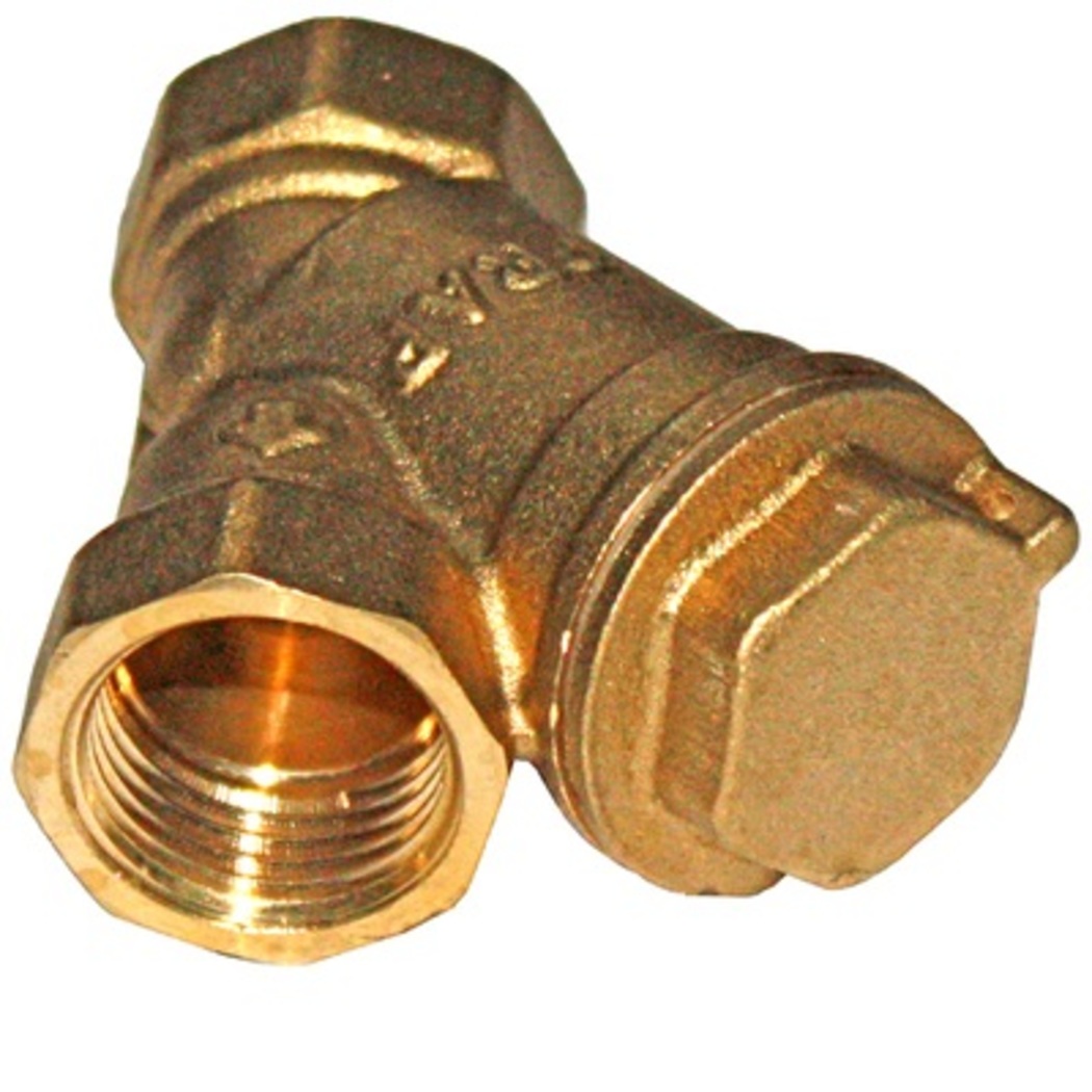 Фильтр сетчатый латунный, БАЗ, Ду-25, Ру-16, муфтовый