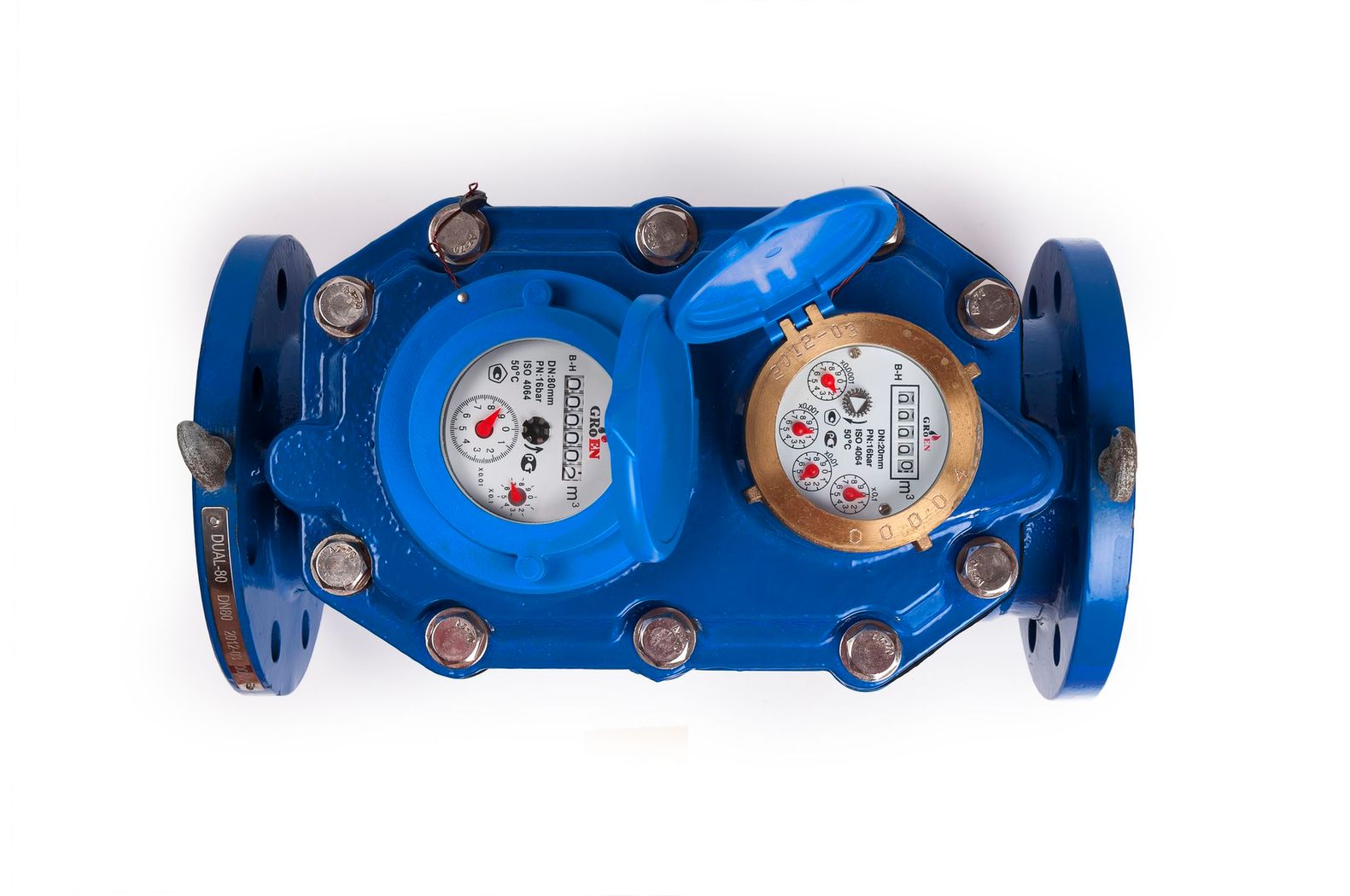 Комбинированный счетчик холодной воды DUAL Ду-100/20, класс C