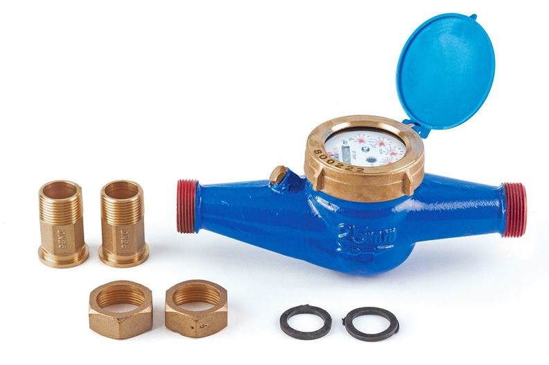 Счетчик воды WRC Ду-25, с чугунным корпусом