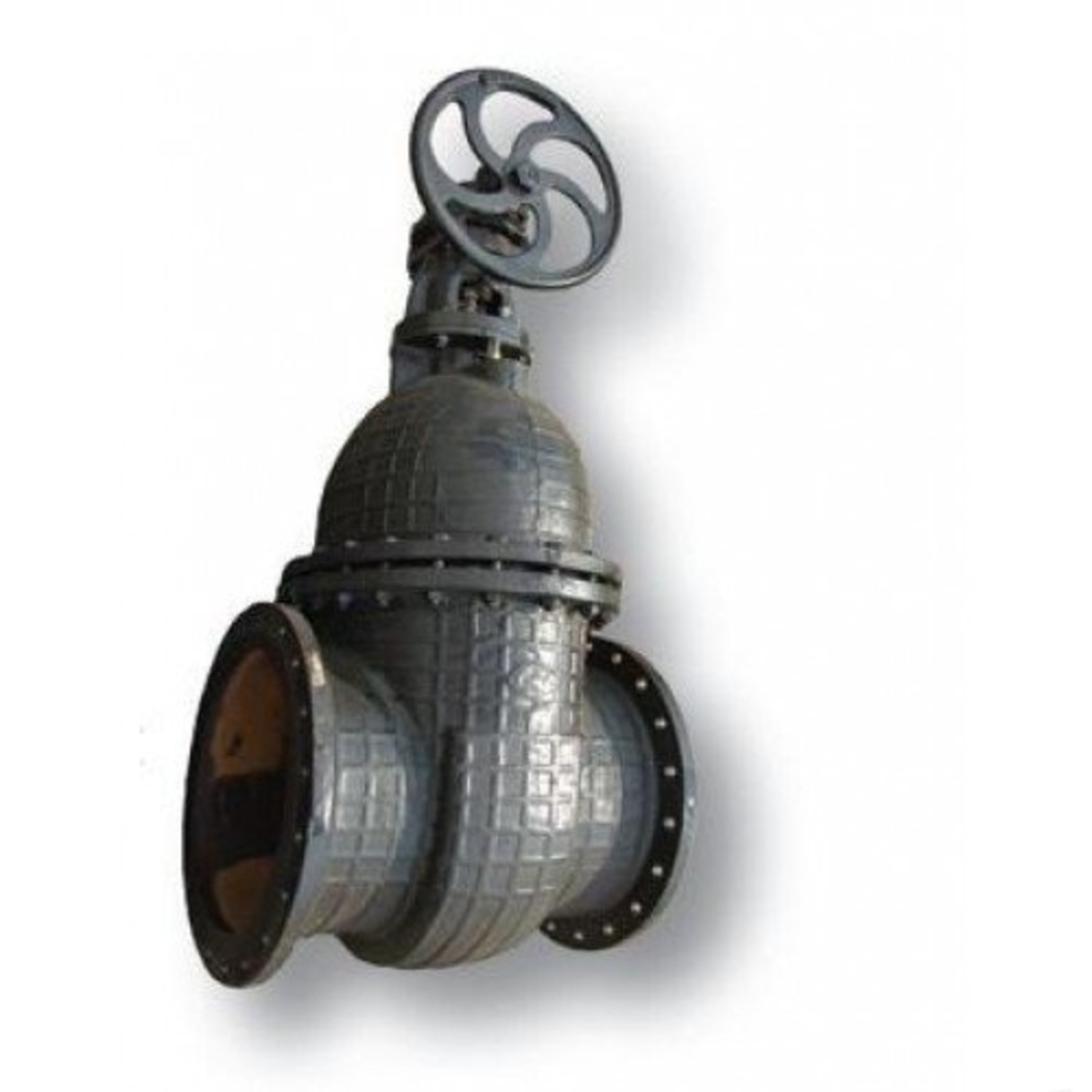 Задвижка чугунная параллельная 30ч15бр, РАЗ, Ду-500, Ру-10