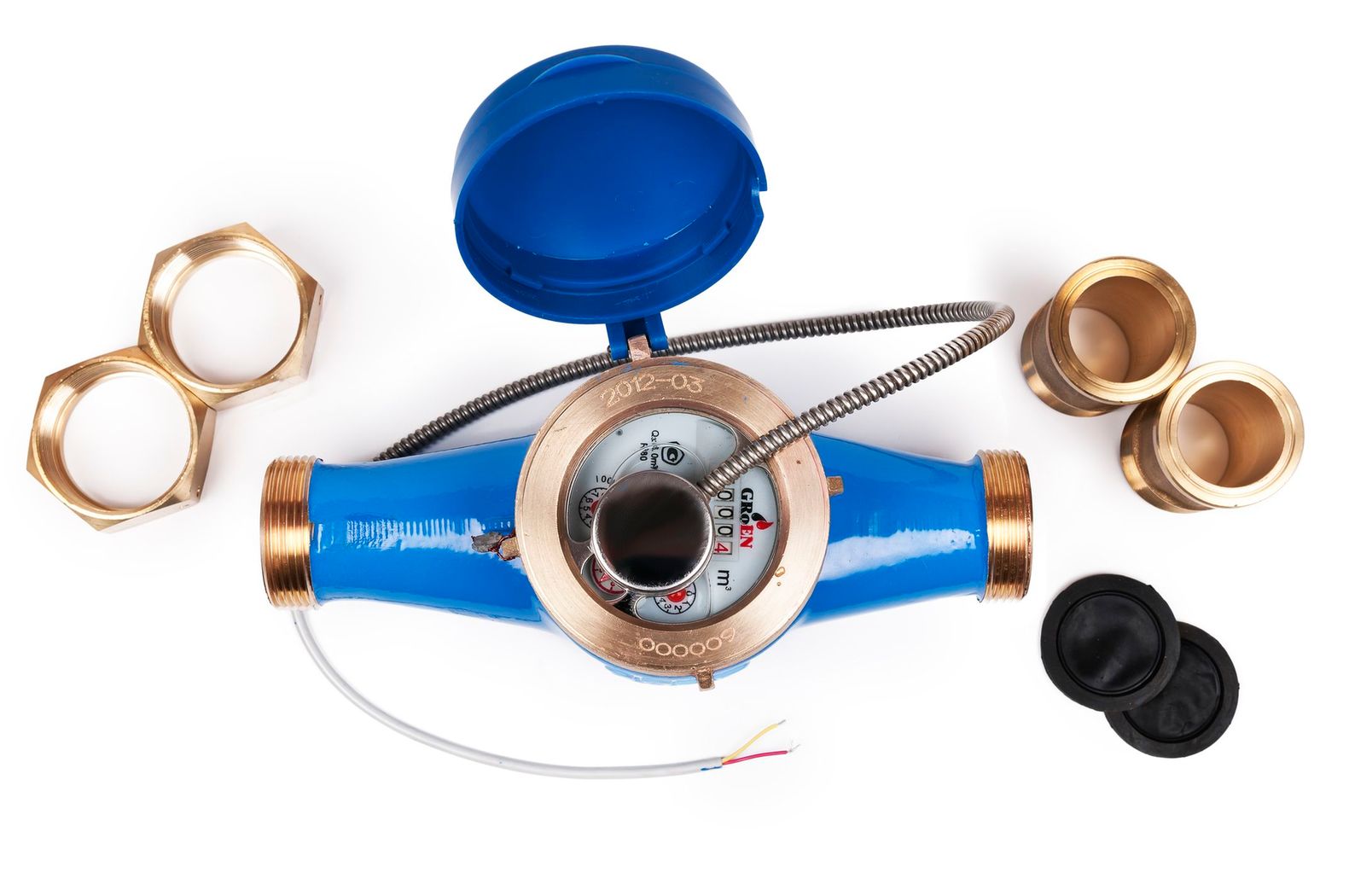 Мокроходный счетчик холодной воды WRC (i) Ду-15, с импульсным выходом (100 л/имп)