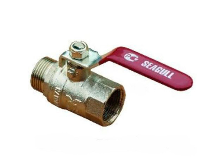 Кран SGL, Ду-25, Ру-16, муфта-штуцер, рычаг