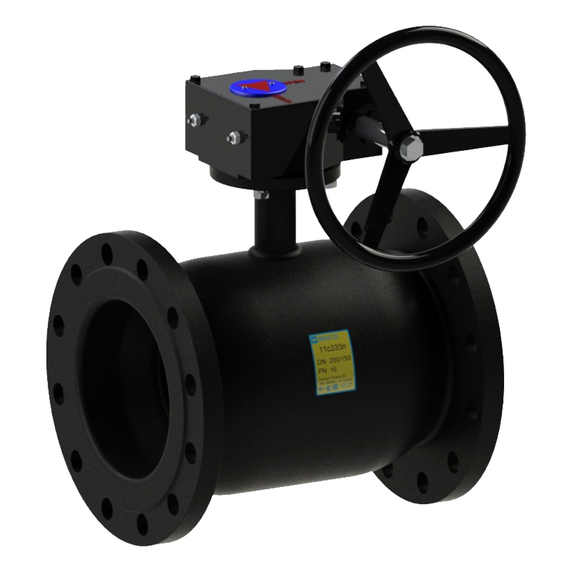 Кран 11с332п BREEZE, Ду-250/200, Ру-25, фланцевый