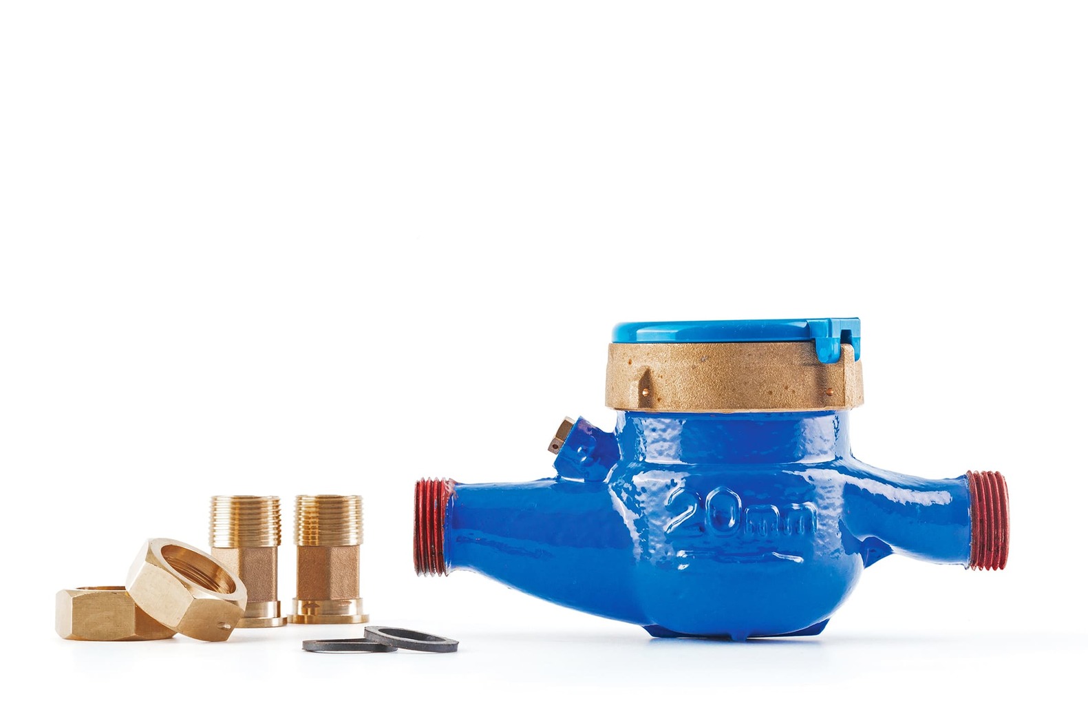 Мокроходный счетчик холодной воды WRC Ду-20 (190 мм), с чугунным корпусом