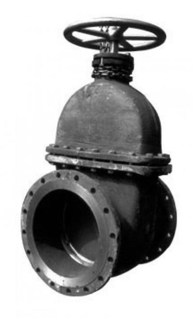 Задвижка чугунная параллельная 30ч3бр/МТР, Водоприбор, Ду-600, Ру-10