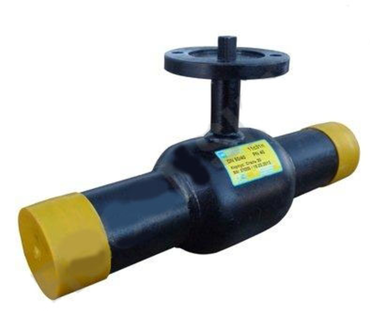 Кран стальной шаровой 11с931п, BREEZE, Ду-50/40, Ру-40, под приварку, под электропривод