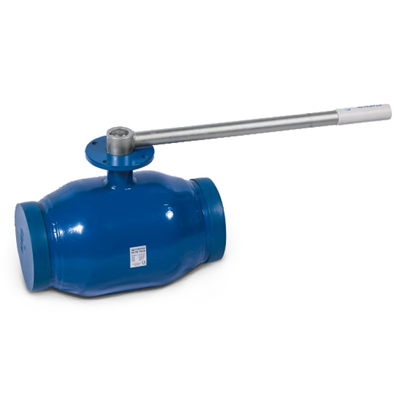 Кран TEMPER c ISO-фланцем, Ду-100, Ру-25, под приварку