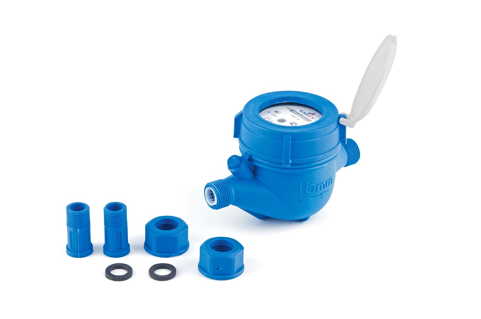 Мокроходный счетчик холодной воды WRC Ду-15 (160 мм), с пластиковым корпусом