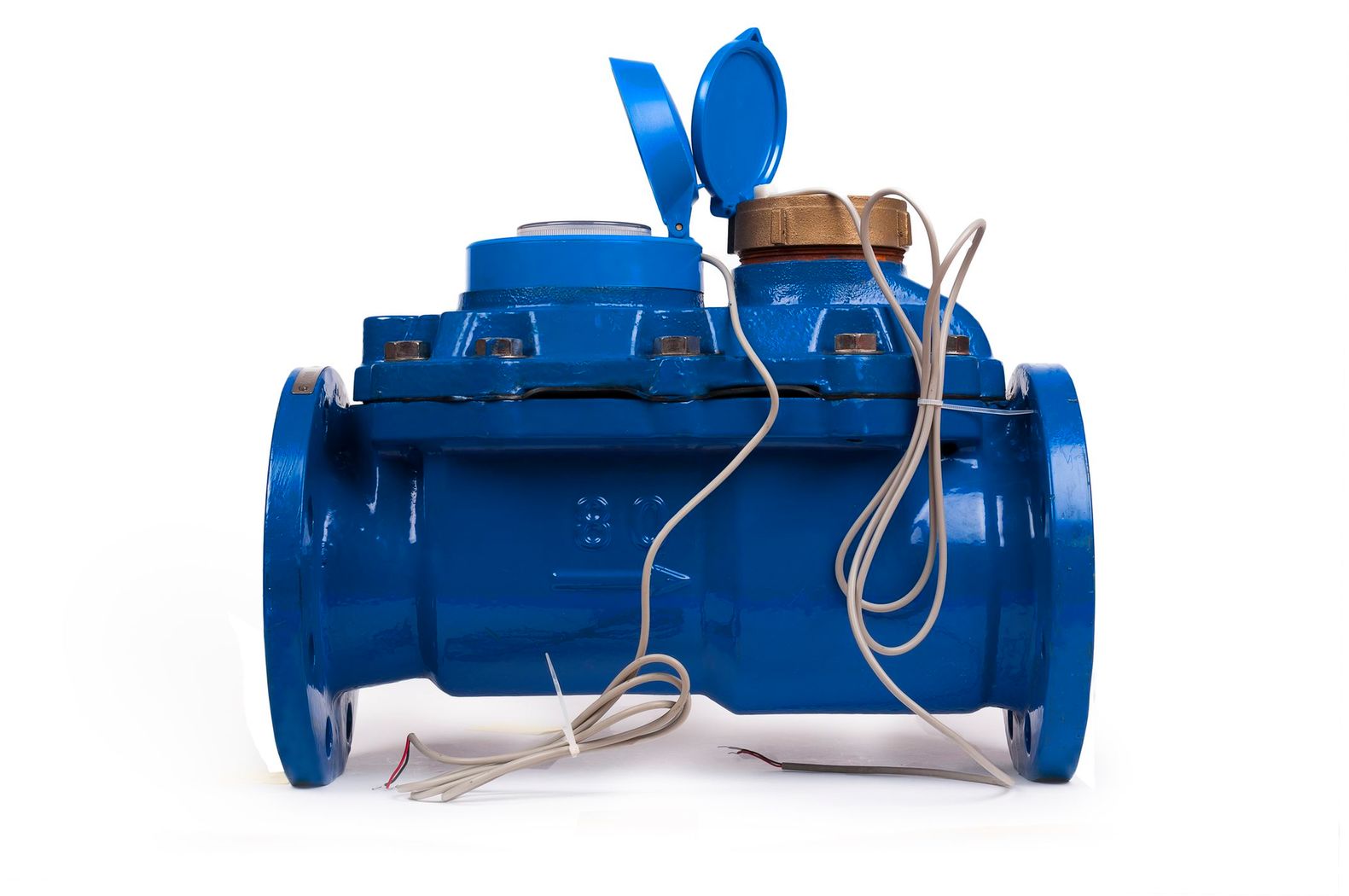 Комбинированный счетчик холодной воды DUAL (i) Ду-80/20, с импульсным выходом