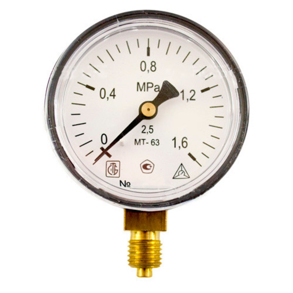 Манометр МТ-63, Ру-1.6 МПа