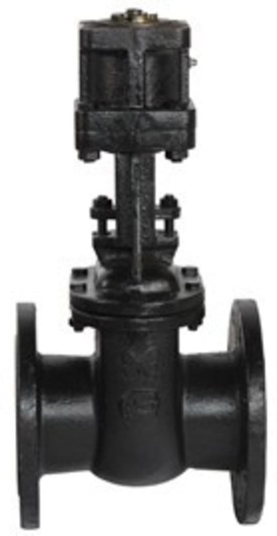 Задвижка чугунная параллельная 30ч906бр, ЛМЗ, Ду-250, Ру-10, под электропривод