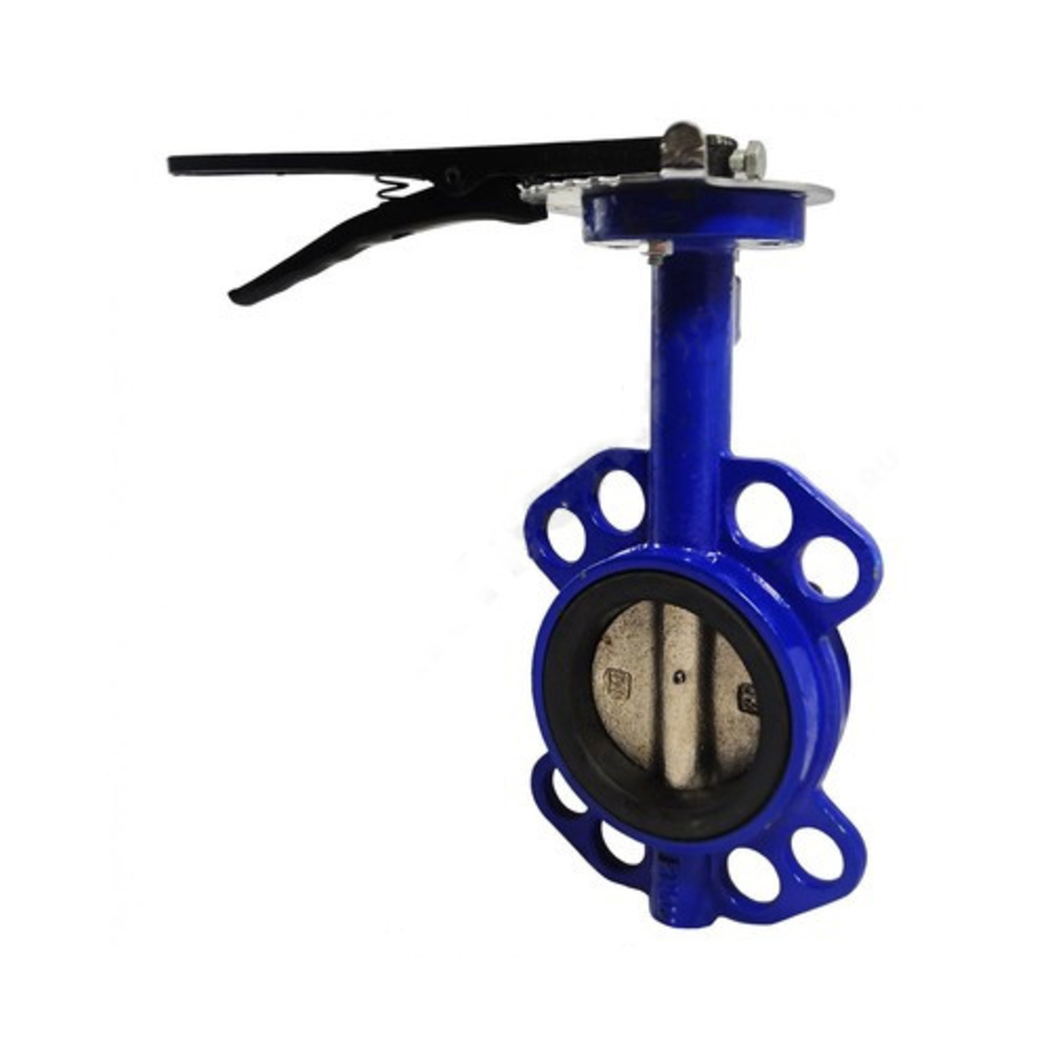 Затвор чугунный дисковый с чугунным диском, Ду-125,Ру-16