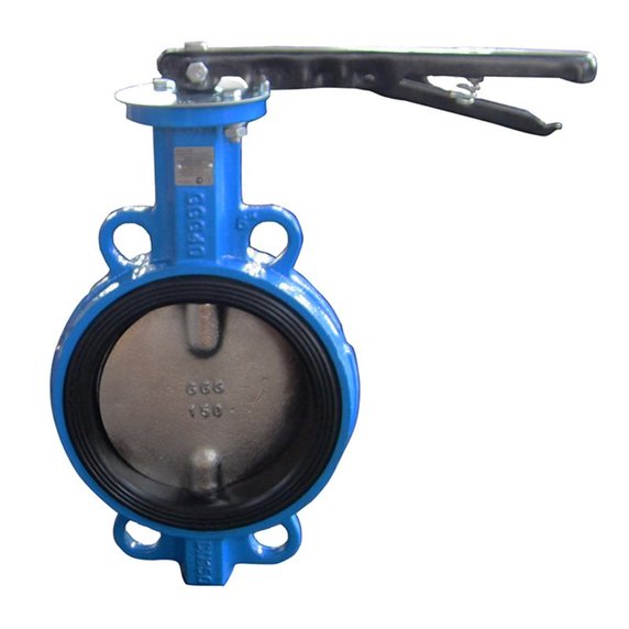 Затвор дисковый с чугунным диском, Ду-100,Ру-16