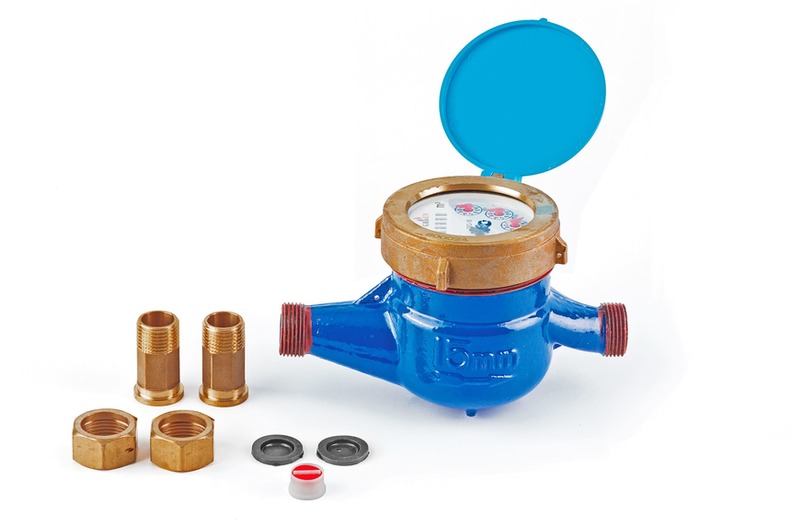 Счетчик воды DRC Ду-15 (165 мм), с чугунным корпусом