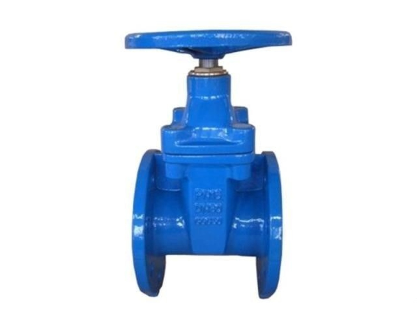 Задвижка чугунная с обрезиненным клином 30ч39р, Мегастрой, Ду-100, Ру-16