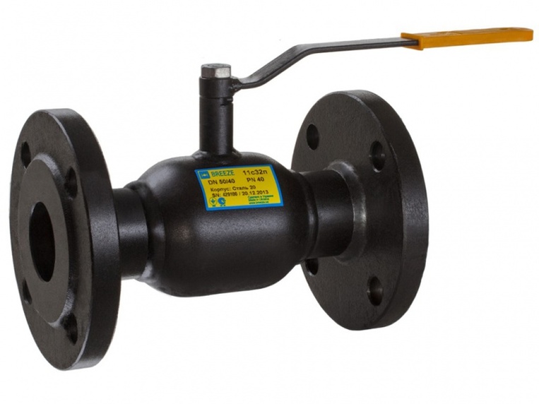 Кран 11с32п BREEZE, Ду-50/ 40, Ру-40, фланцевый