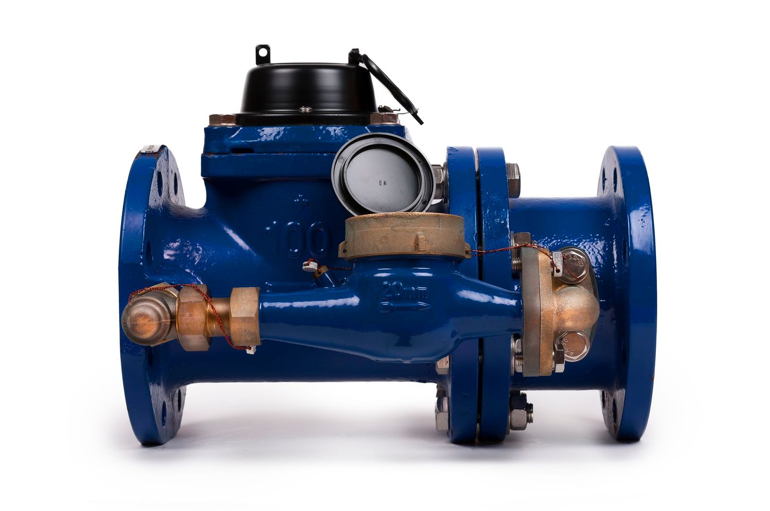 Комбинированный счетчик холодной воды DUAL (BY) Ду-100/20