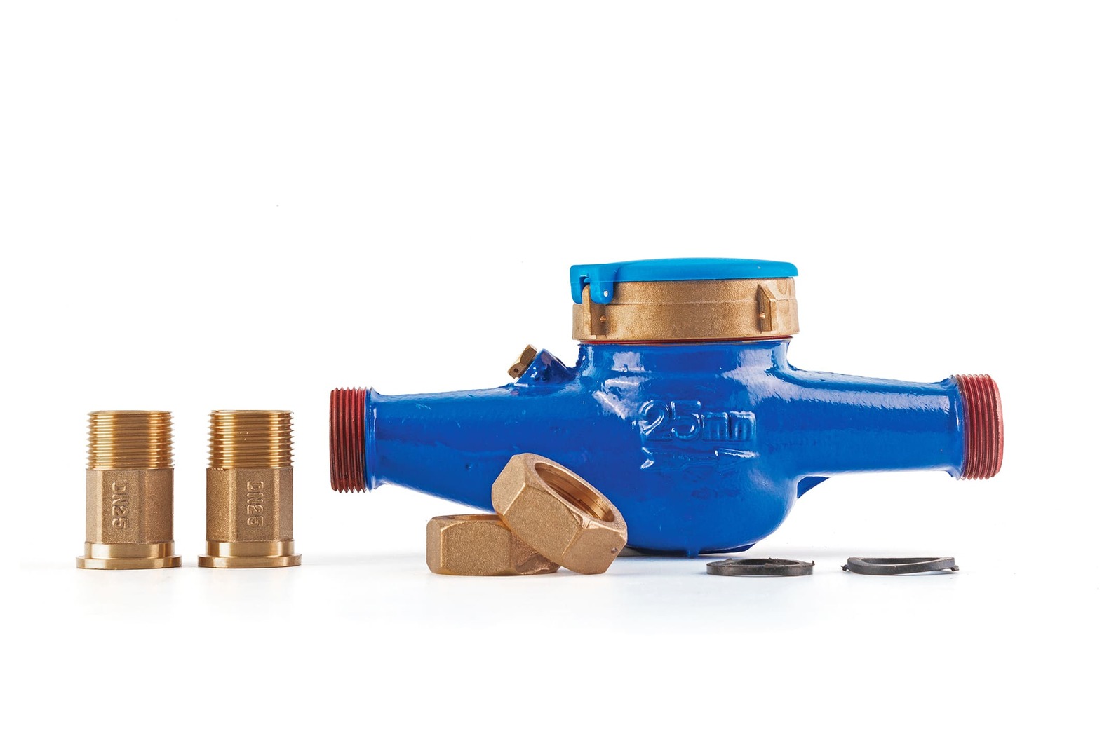 Мокроходный счетчик холодной воды WRC Ду-25, с чугунным корпусом