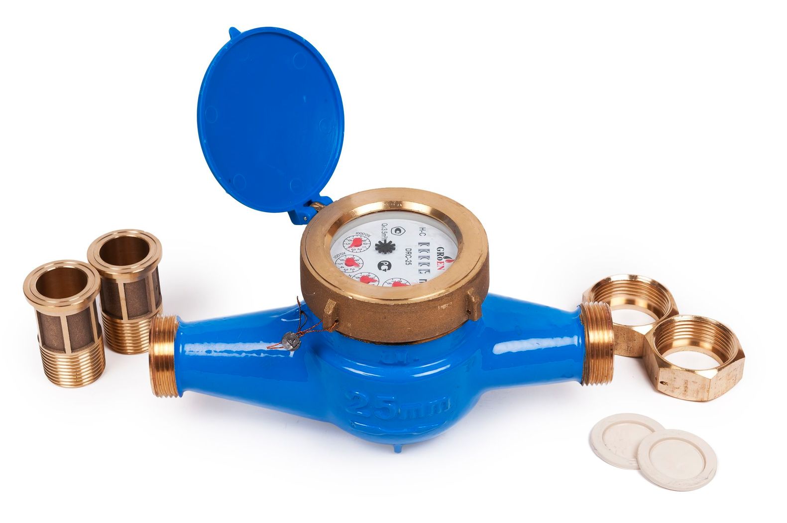 Сухоходный счетчик холодной воды DRC Ду-15