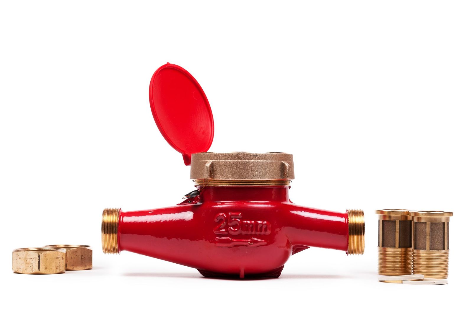 Сухоходный счетчик горячей воды DRH Ду-20