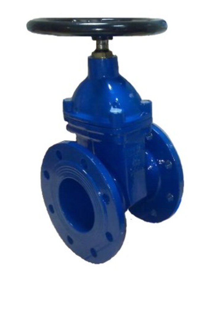 Задвижка чугунная с обрезиненным клином 30ч39р, Китай, Ду-200, Ру-16