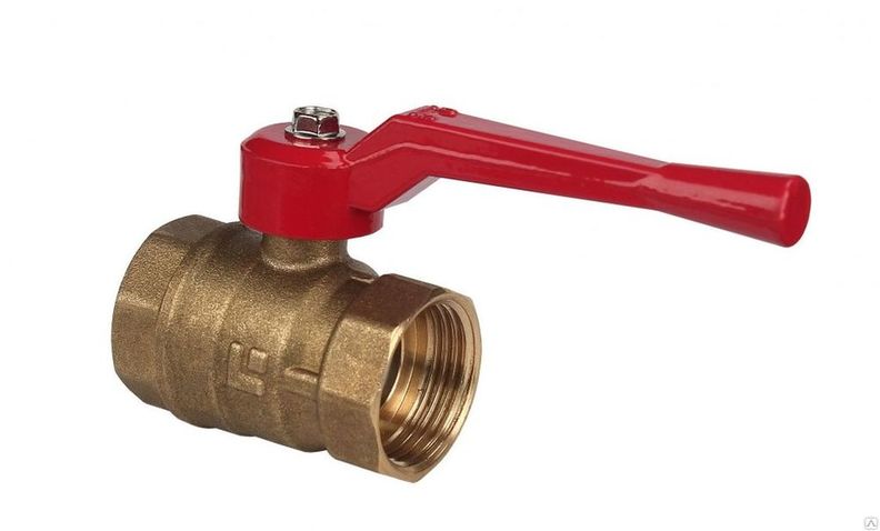 Кран 11Б27п1, Ду-32, Ру-16, муфта-муфта, рычаг