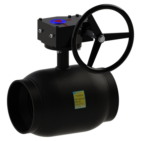 Кран 11с331п BREEZE, Ду-300/250, Ру-25, под приварку