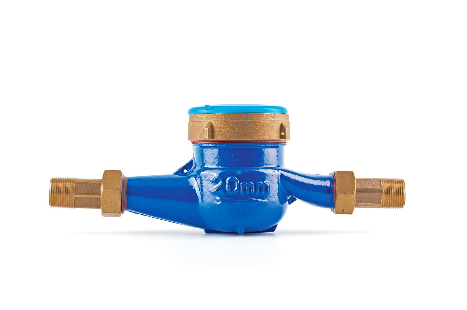 Сухоходный счетчик холодной воды DRC Ду-20 (190 мм), с чугунным корпусом