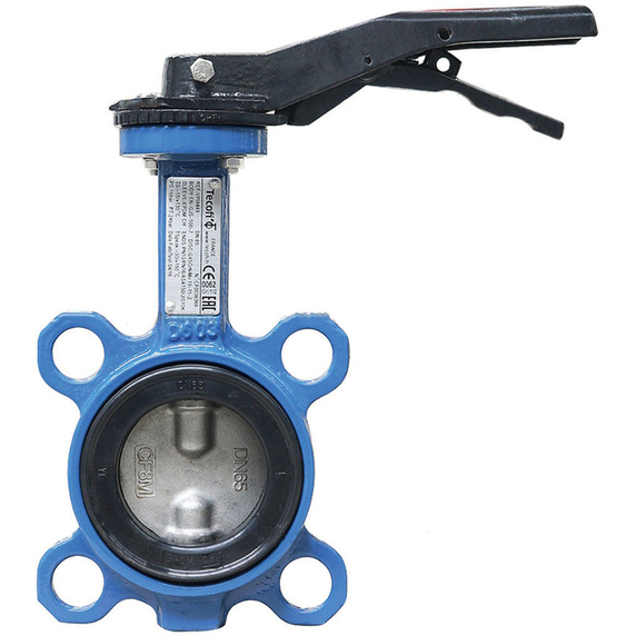 Затвор дисковый с нержавеющим диском, Ду-150,Ру-16