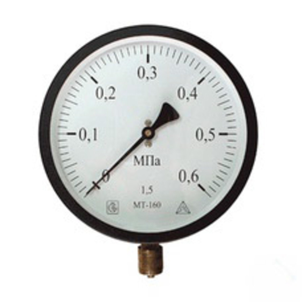 Манометр избыточного давления МТ-160, Беларусь, Ру-0.6 МПа