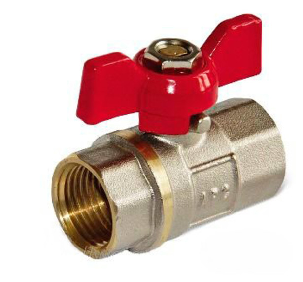 Кран SGL, Ду-32, Ру-16, муфта-муфта, «бабочка»