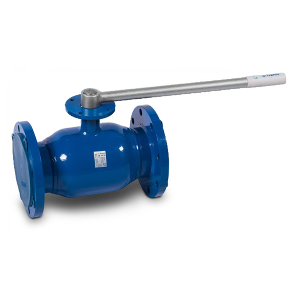 Кран 11с32п TEMPER, Ду-125/100, Ру-16, фланцевый