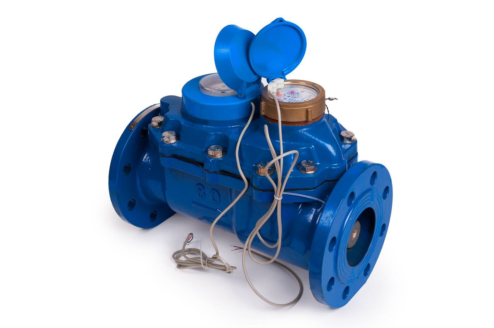 Комбинированный счетчик холодной воды DUAL (i) Ду-80/20, с импульсным выходом