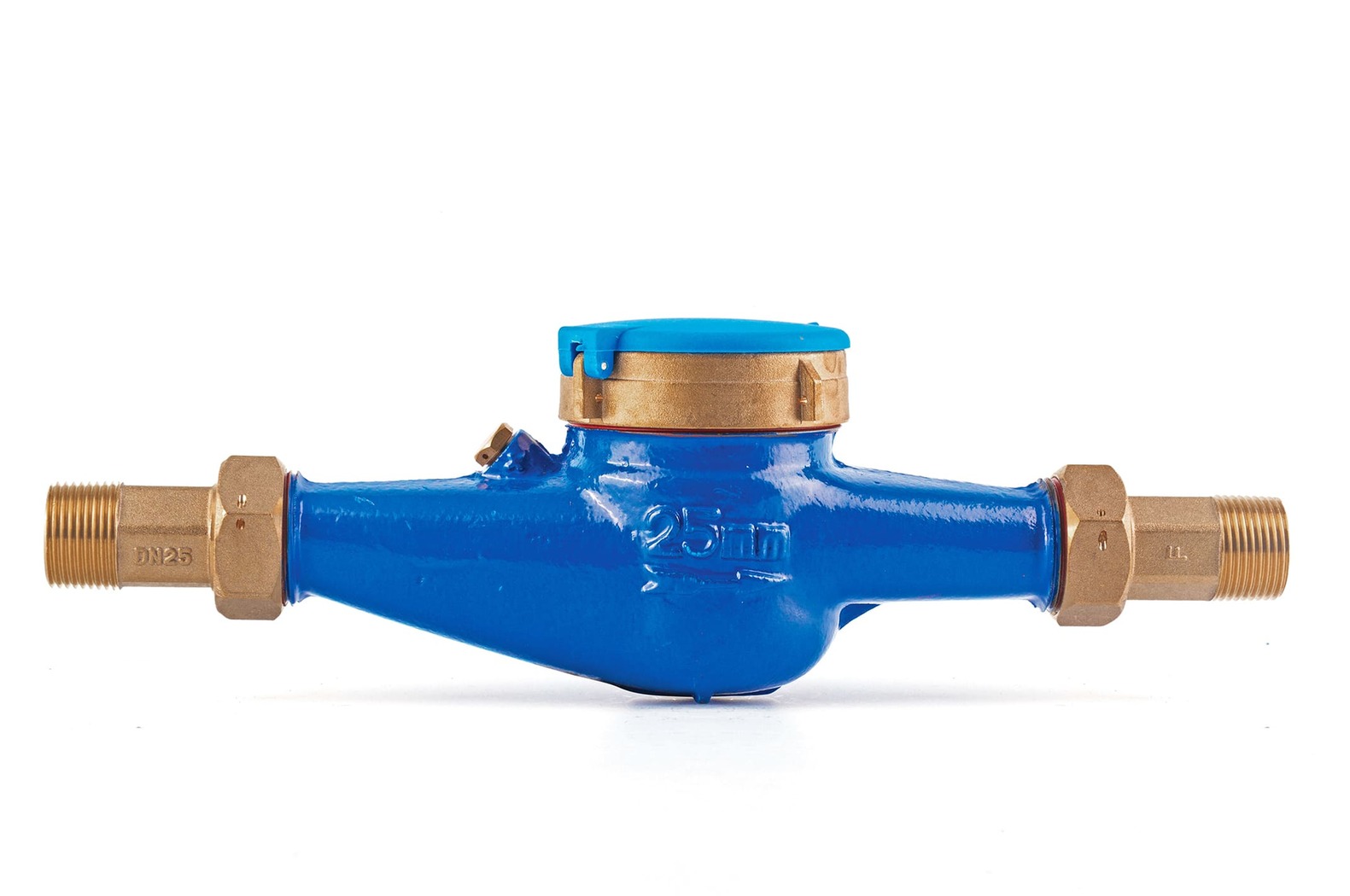 Мокроходный счетчик холодной воды WRC Ду-25, с чугунным корпусом